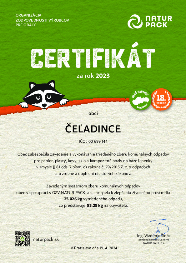 Certifikát